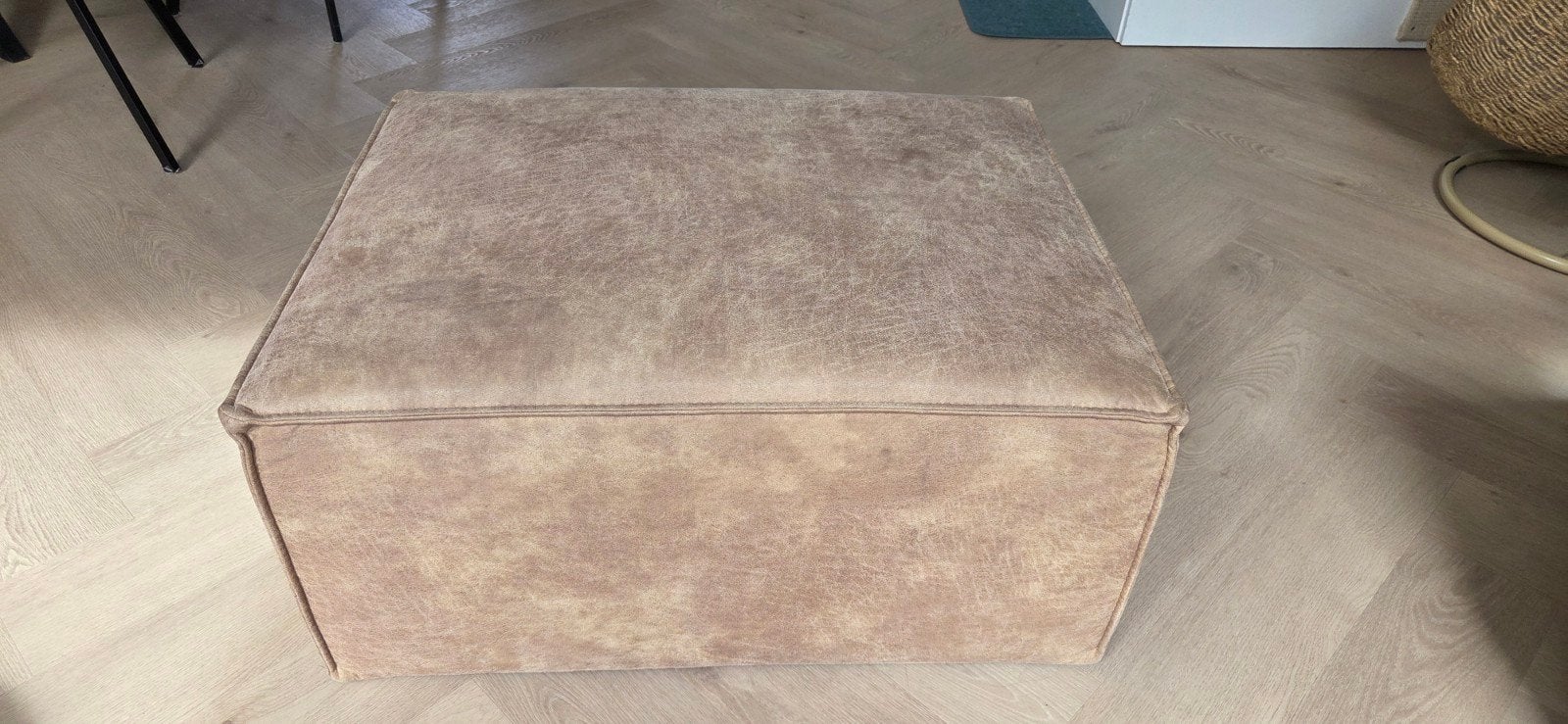Hocker met kussen, Ophalen, Gebruikt, 50 tot 75 cm, 75 tot 100 cm