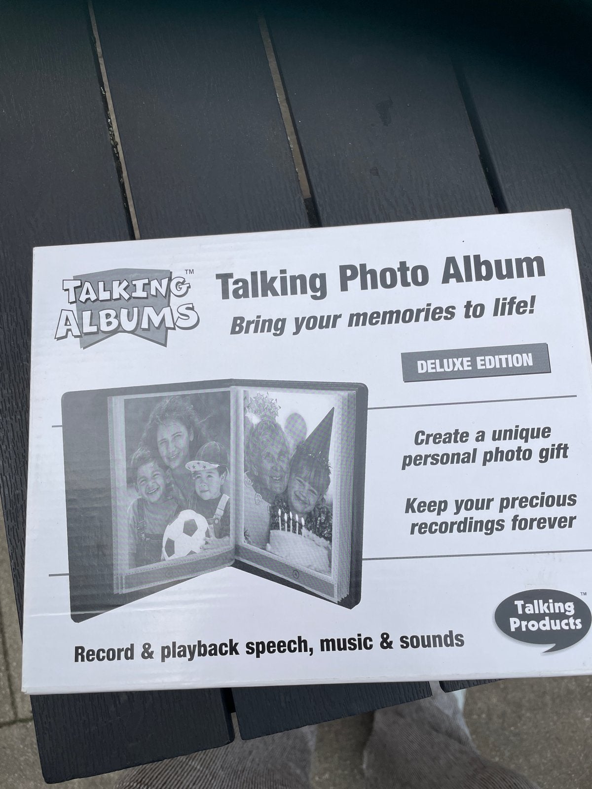 Nieuw Talking Photo Album - Spraakopname Fotolijst, Audio, Tv en Foto, Overige merken, Ophalen of Verzenden, Kleiner dan 8 inch