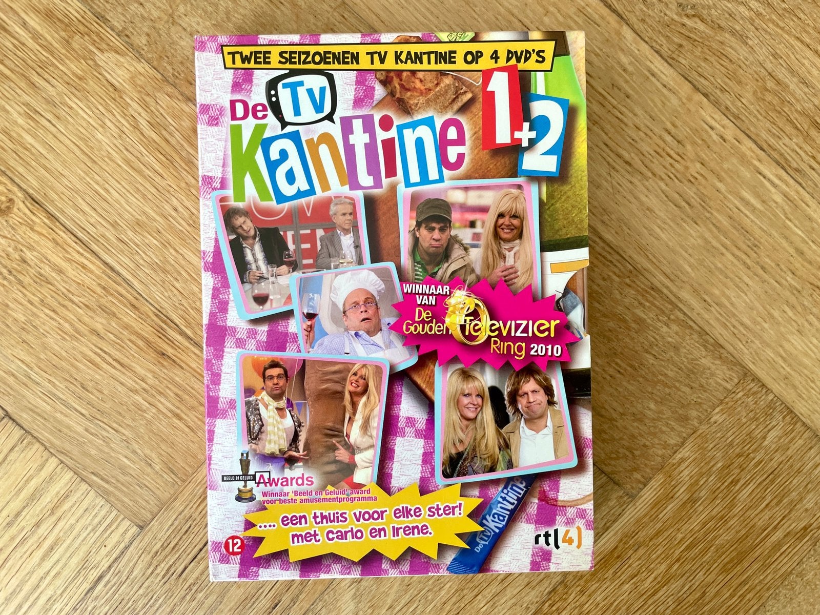 De TV Kantine - Seizoen 1 en 2 op DVD (nette staat, met NL), Alle leeftijden, Seizoen 1, Zo goed als nieuw, Komedie