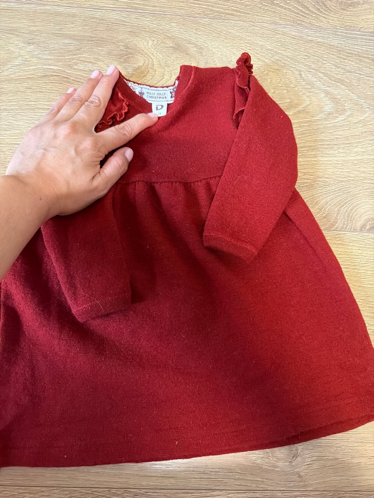 2 Jurkjes voor Meisjes - Maat 68-74 dilling and other, Kinderen en Baby's, Ophalen of Verzenden, Zo goed als nieuw, Meisje, Jurkje of Rokje