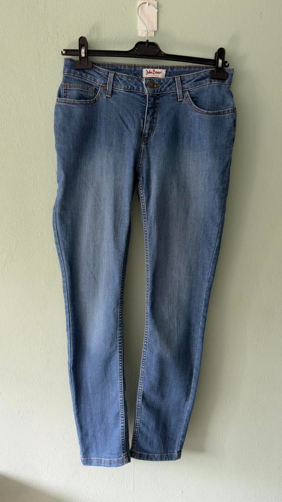 Jeans, maat 40, blauw, John Baner, Kleding | Dames, Spijkerbroeken en Jeans, Ophalen of Verzenden, Zo goed als nieuw, Blauw, W30 - W32 (confectie 38/40)