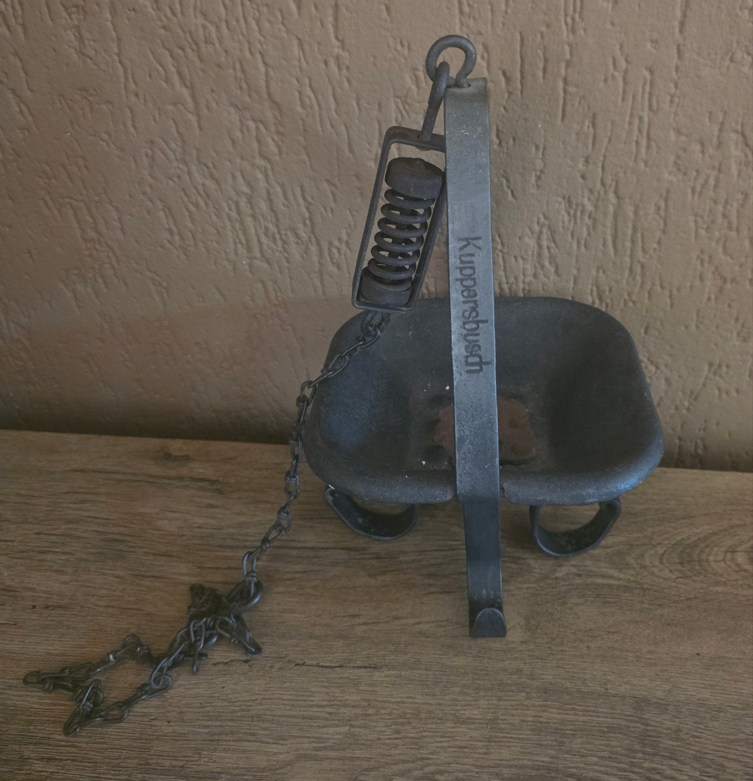 Vintage Kupperbusch kolenijzer/strijkijzer, Ophalen of Verzenden