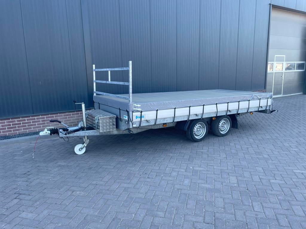 Hapert aanhanger 2700 kg NIEUWSTRAAT, Auto diversen, Ophalen of Verzenden, Zo goed als nieuw