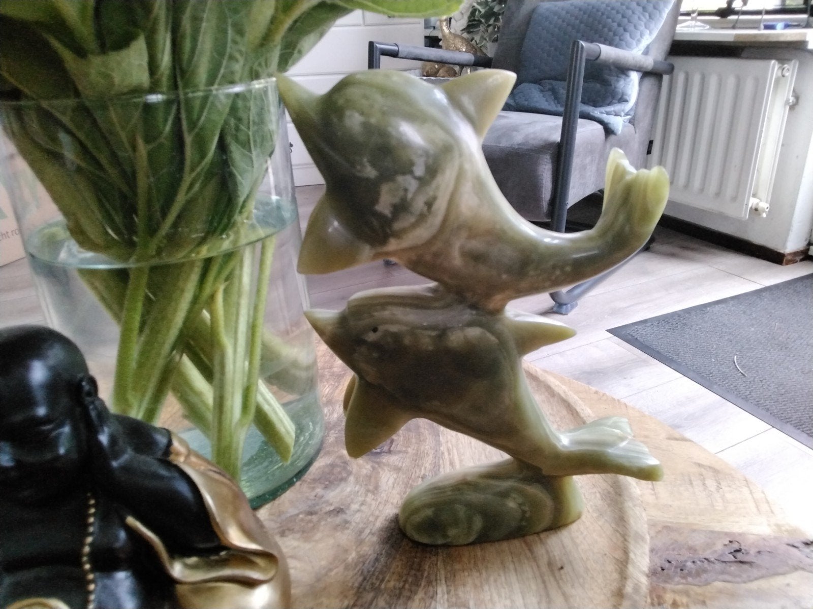 Onyx beeld, Ophalen of Verzenden, Zo goed als nieuw, Mens