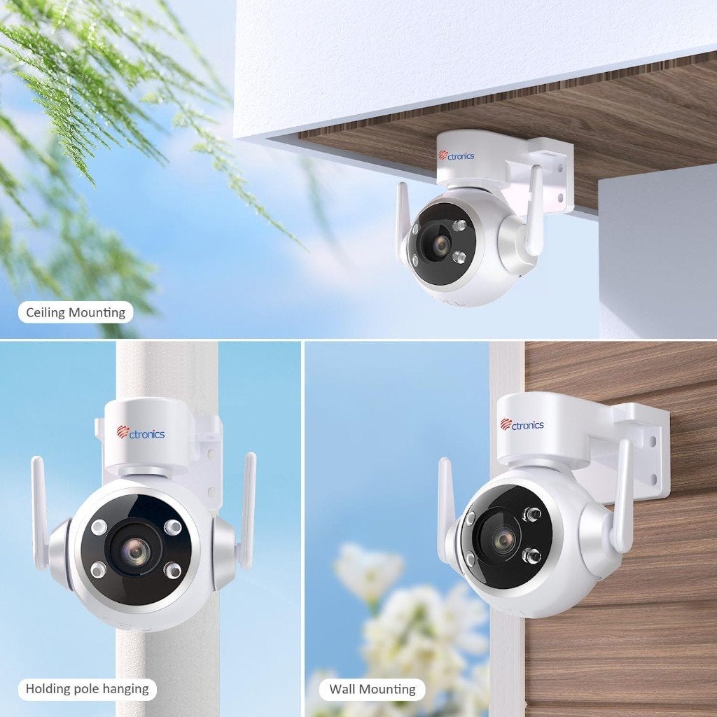 Ctronics CTIPC-700C-P4, securitycam Wifi, FHD, PTZ, 4 stuks, Ctronics, Nieuw, Ophalen of Verzenden, Utaundnico@hotmail.com