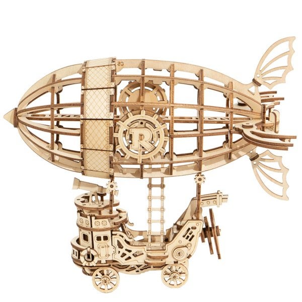 Robotime Airship TG407 Bouwpakket Nieuw, Hobby en Vrije tijd, Knutselen, Voertuigen, ROKR, Nieuw, Robotime