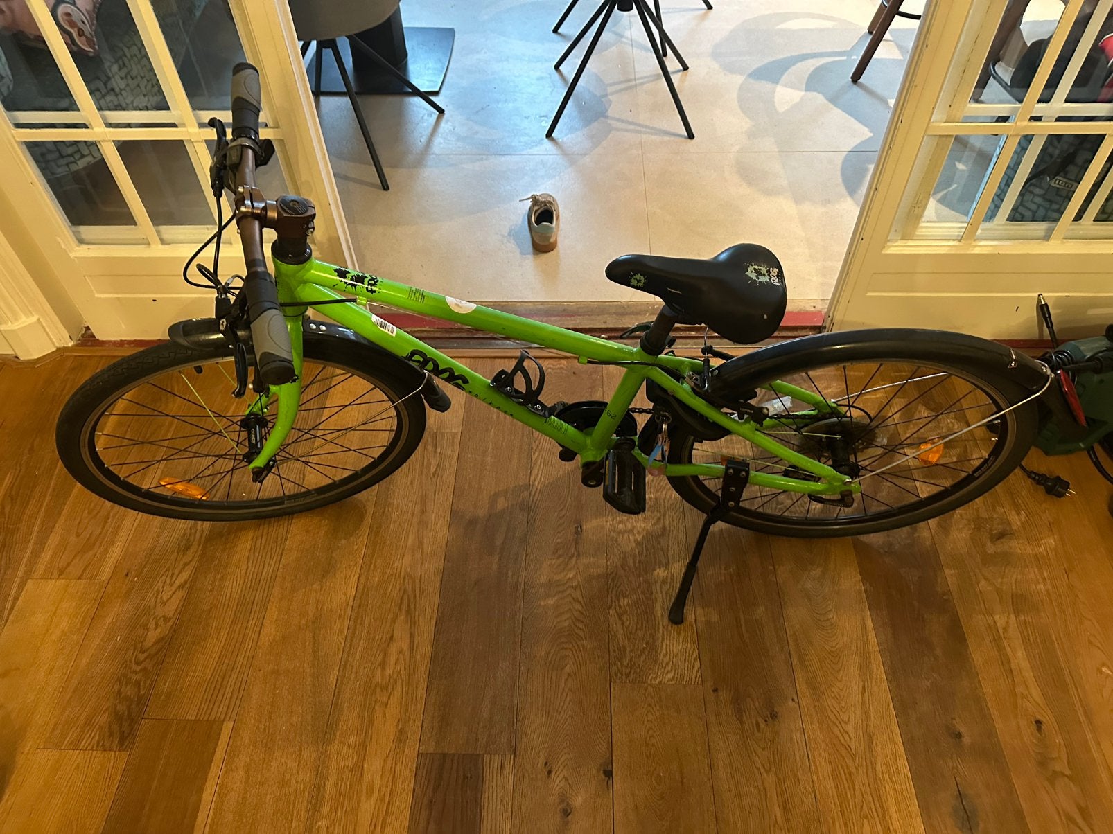 Frog Bike 62 – groene kinderfiets, 24 inch, 8 versnellingen, Fietsen en Brommers, Ophalen, Gebruikt, 20 inch of meer