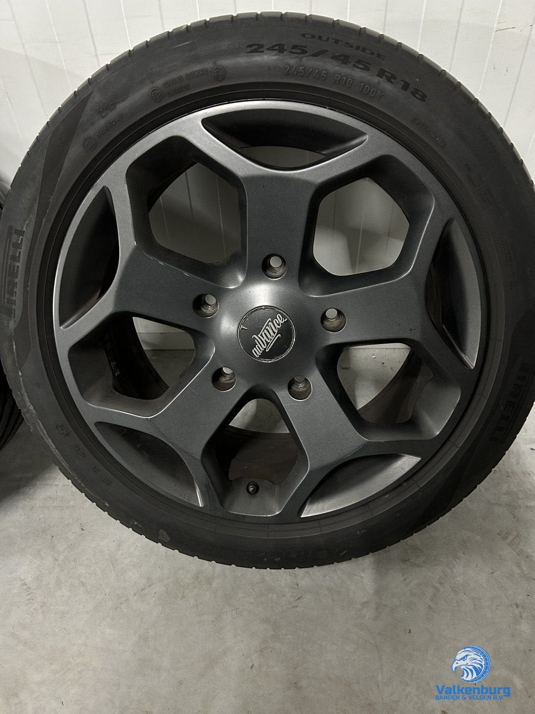 6.5mm! Ford Transit Custom 18 inch antraciete velgen 5x160 z, Auto-onderdelen, 18 inch, -, -, Banden en Velgen