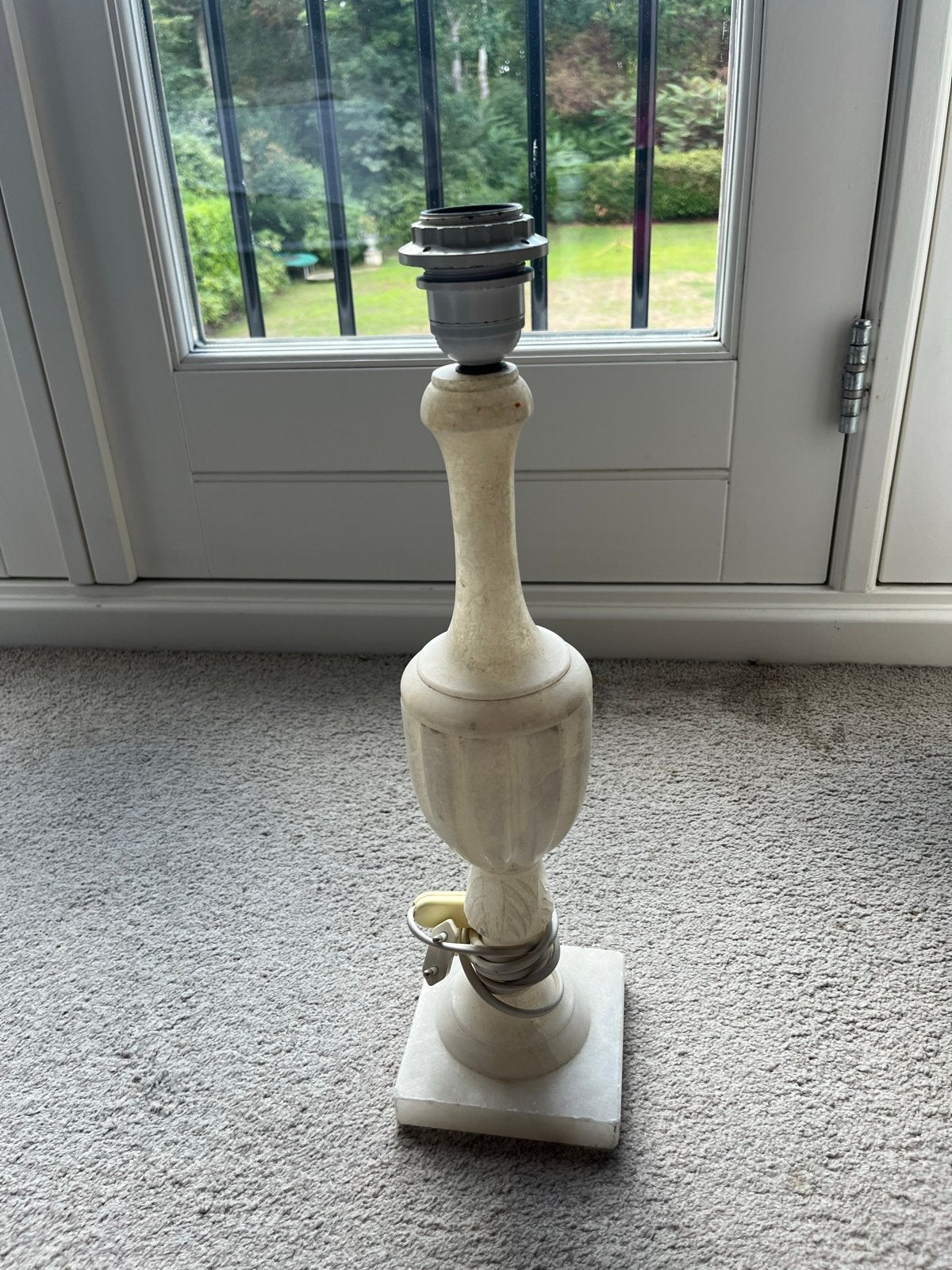 Vintage Marmeren Tafellamp - Klassiek Design, Ophalen