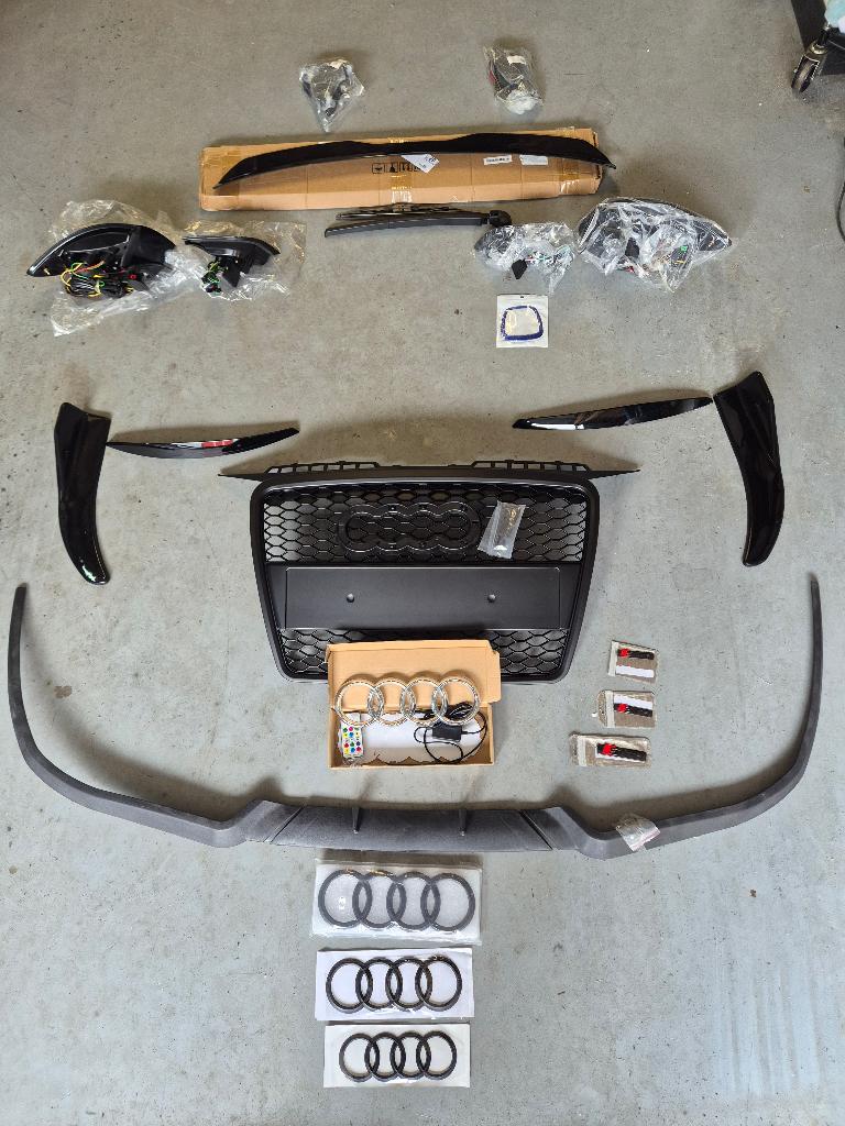 Gril rs  en spoilers audia3 sportback 8p, Ophalen of Verzenden, Nieuw, Audi