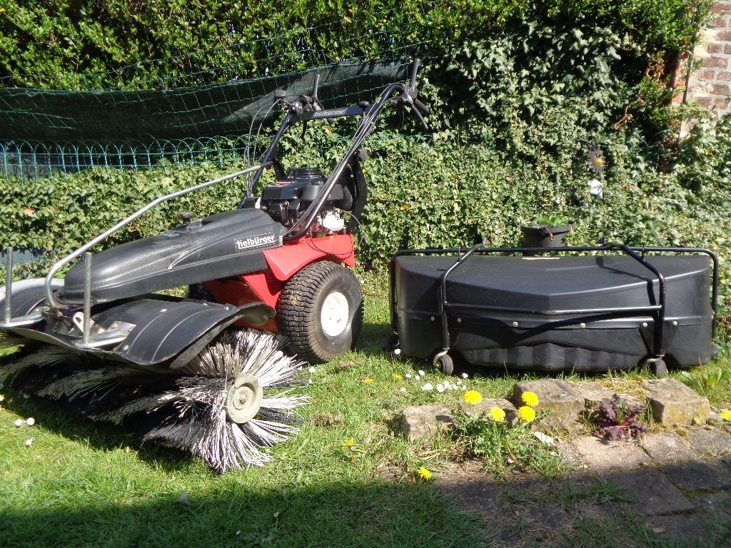 Tielburger TK 58 Hydrostaat veegmachine 120 cm Honda opvang, Ophalen, Zo goed als nieuw, Tielburger limpar