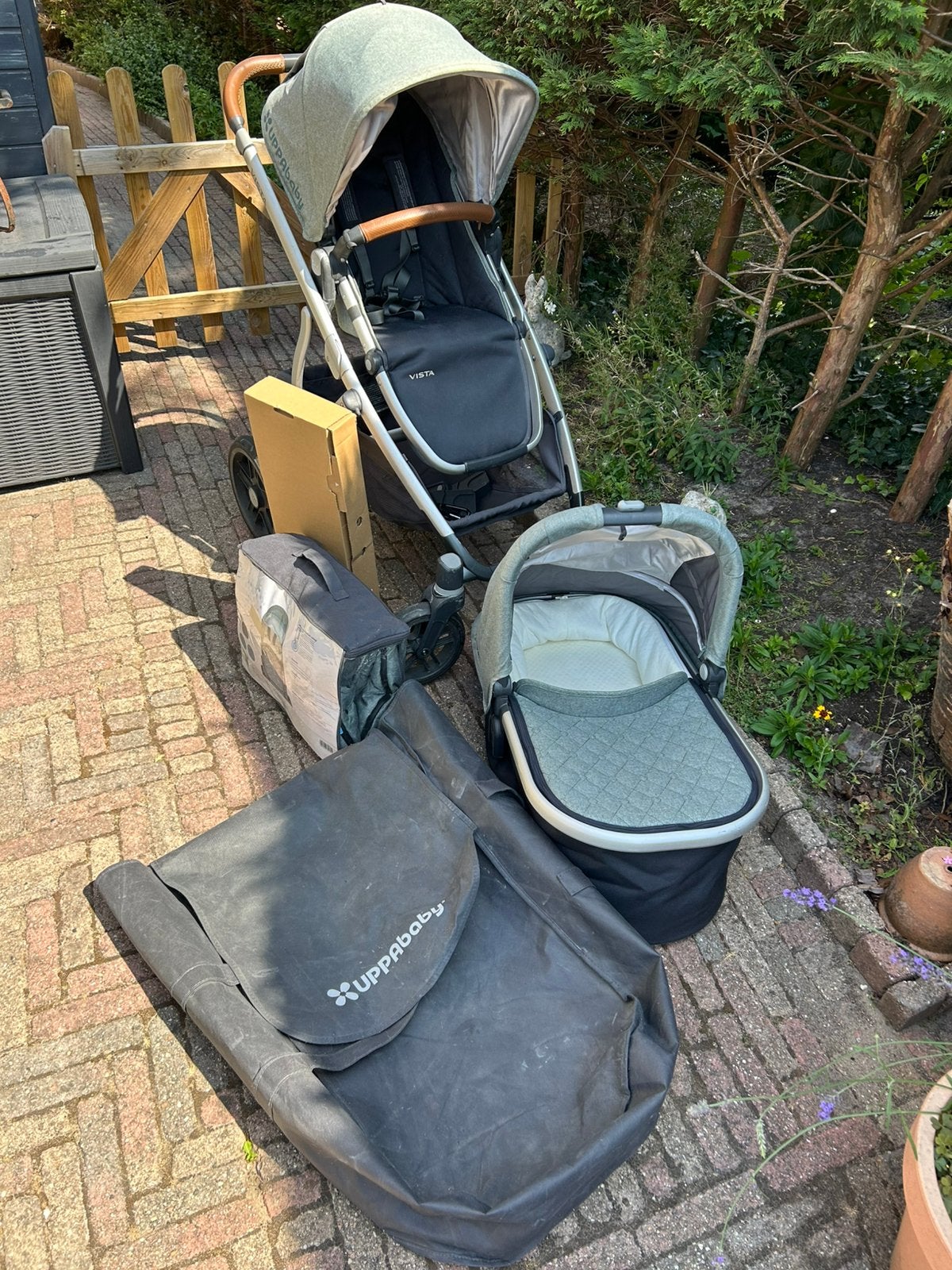 UPPAbaby Vista Kinderwagen – Inclusief veel accessoires, Ophalen, Zo goed als nieuw, Overige merken