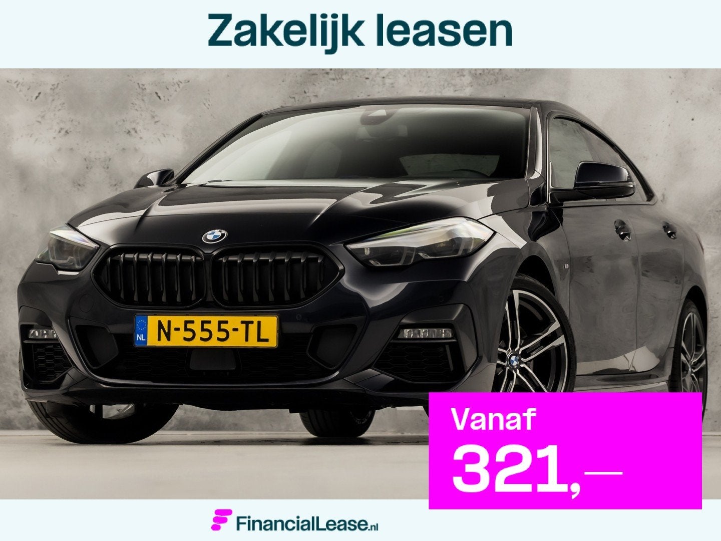 BMW 2 Serie 218 M Sport Automaat (M PAKKET, KUIPSTOELEN, 1e, 12 maanden, 136 pk, Gebruikt, 1350 kg