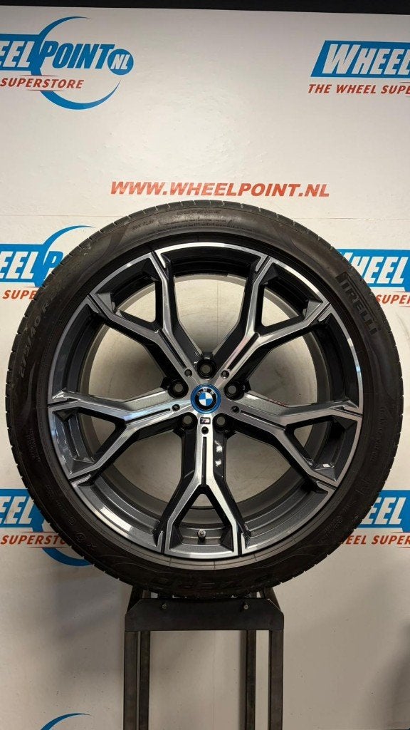 21'' Originele Bmw X5 G05 Velgen 5x112 Breedset Styling 741M, Gebruikt, Velg(en), 275 mm, Personenwagen