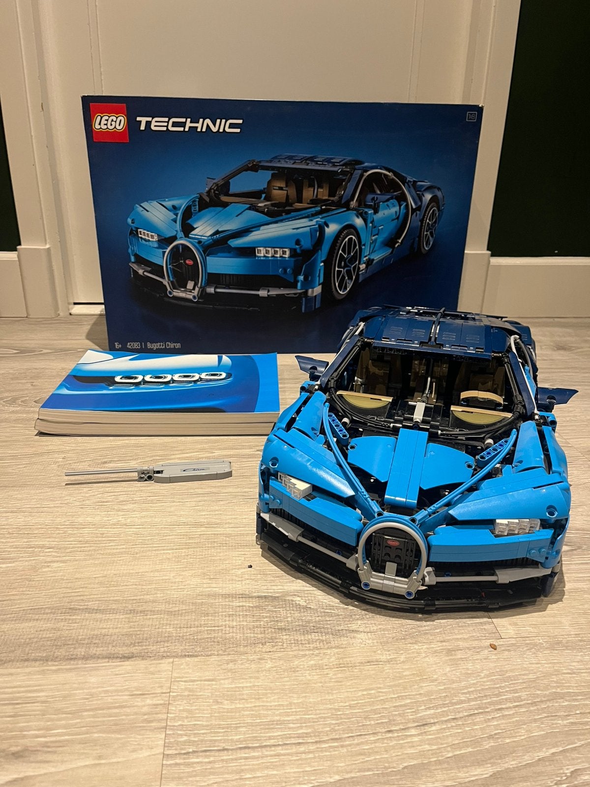 Lego 42083, Technic Bugatti Chiron, Lego, Ophalen of Verzenden, Zo goed als nieuw, Technic