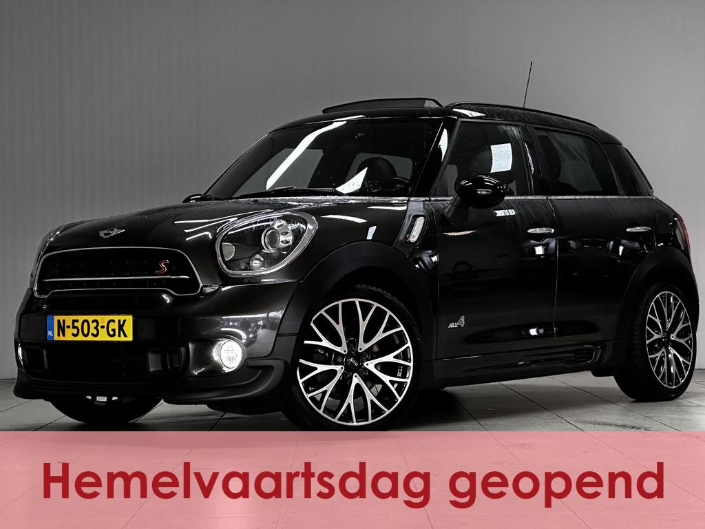 MINI Countryman 2.0 Cooper SD ALL4 Chili/ Automaat/ Panorama, Auto's, Mini, Automaat, Bruin, Leder, Diesel