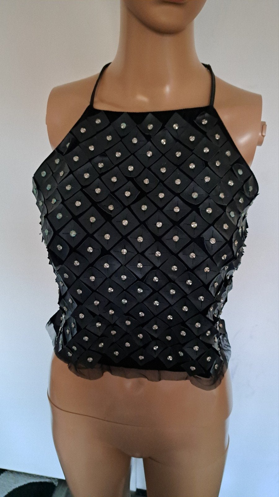 Morgan top voor dames - Maat XS, Zwart, Zo goed als nieuw, Zonder mouw, Maat 34 (XS) of kleiner