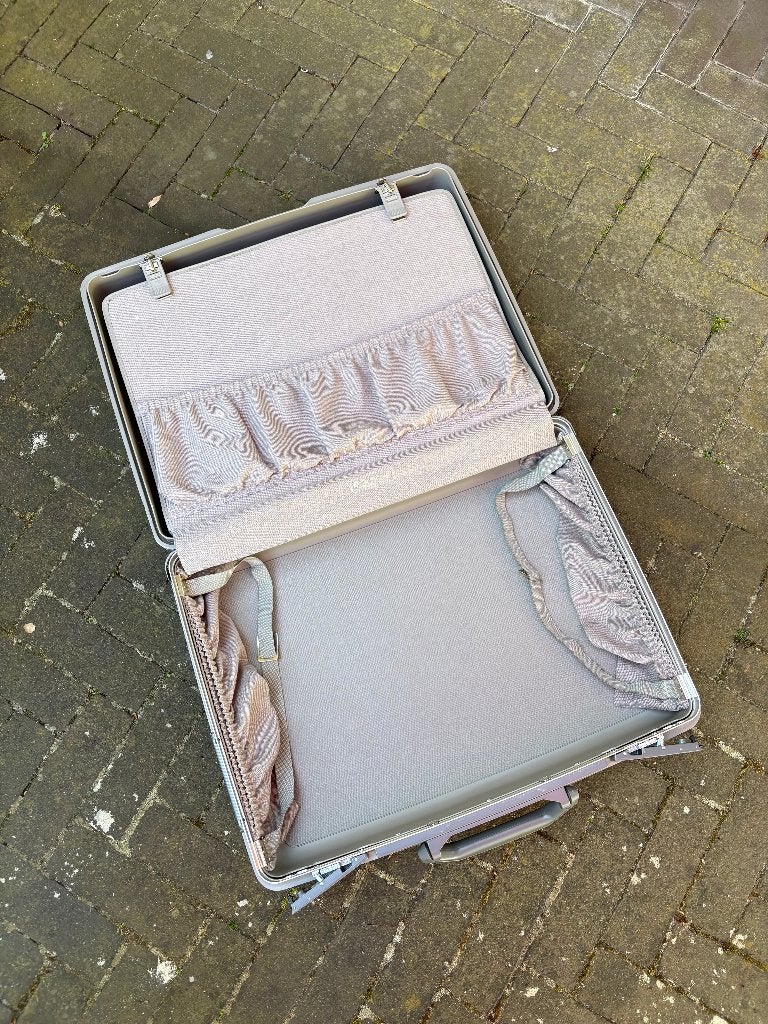Samsonite koffer, Ophalen, Hard kunststof, 45 tot 55 cm, Slot
