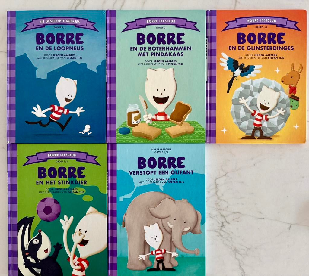 Borre leesboekjes avi start, Boeken, Gelezen, Jongen of Meisje, Ophalen of Verzenden, 5 of 6 jaar