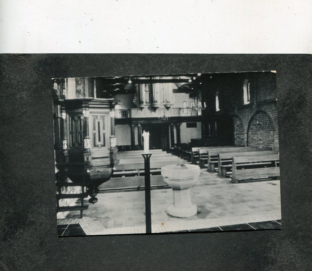 Ansicht Oldeberkoop - Interieur Kerk, Verzenden, 1980 tot heden, Ongelopen