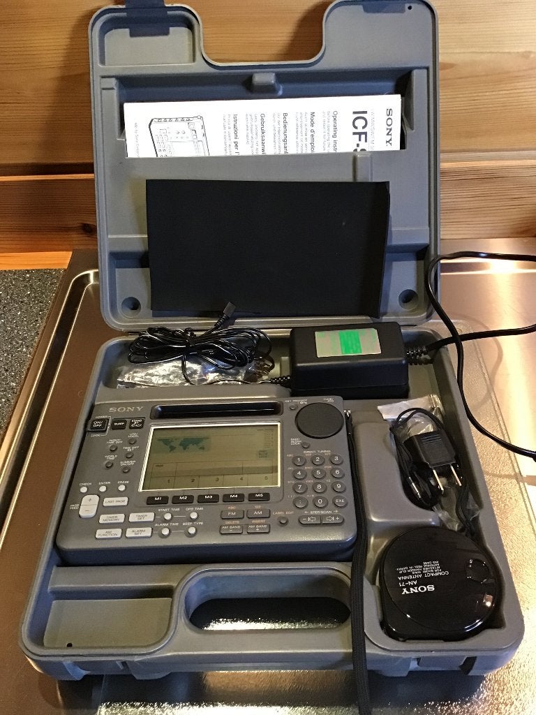 Sony ICF-SW55 ontvanger, Verzenden, Gebruikt