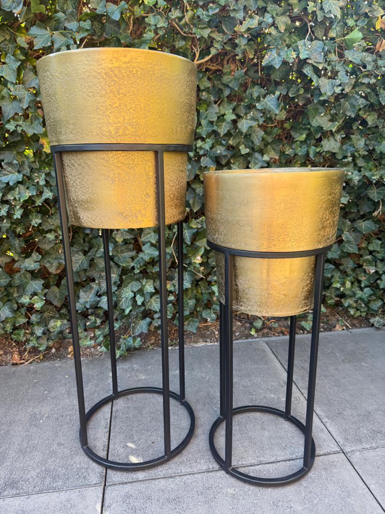 Richmond plantenbakken lowen set, Ophalen, Rond, Zo goed als nieuw, Binnen
