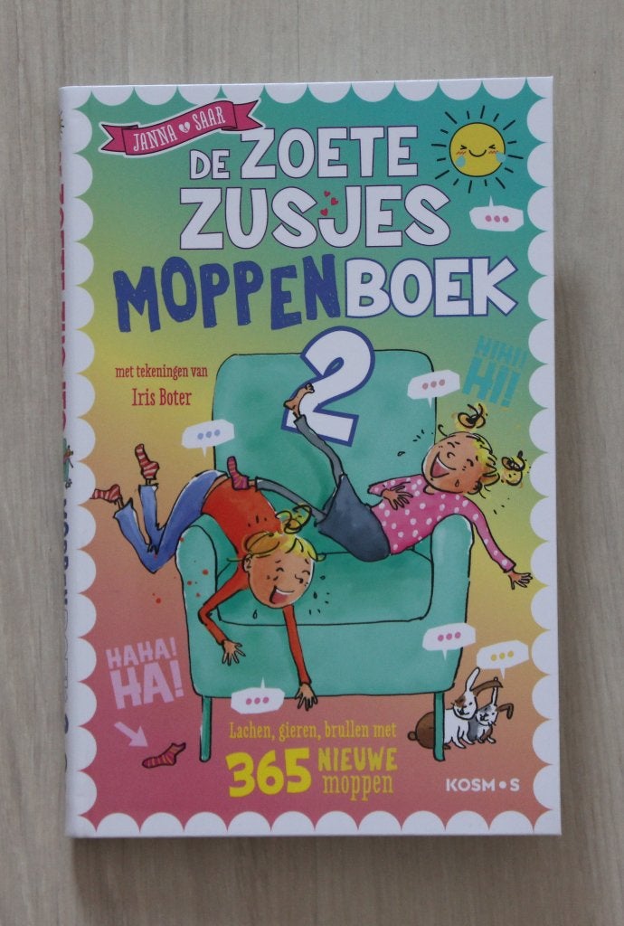 De ZOETE ZUSJES - Moppenboek 2 - 2025 - NIEUW, Fictie algemeen, Nieuw, Ophalen of Verzenden, Sander Meij