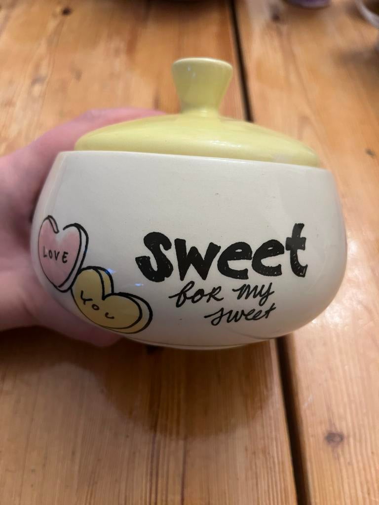Blond Amsterdam suikerpot 'Sweet for my sweet', Huis en Inrichting, Keuken | Servies, Ophalen, Blond Amsterdam, Overige typen