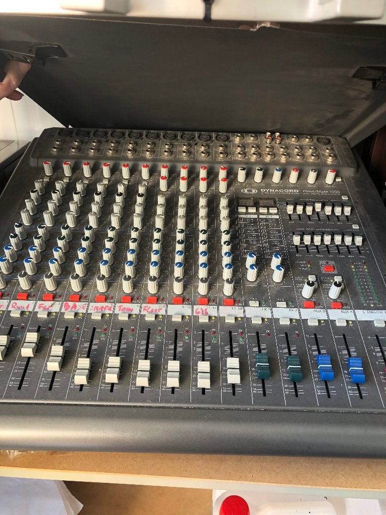 Dynacord PA set, Ophalen, Gebruikt, 1000 watt of meer, P.A.