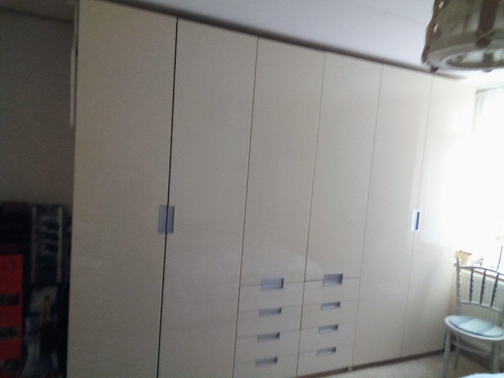 4 delige, hang/leg/ladenkast., 200 cm of meer, Zo goed als nieuw, 200 cm of meer, 50 tot 75 cm