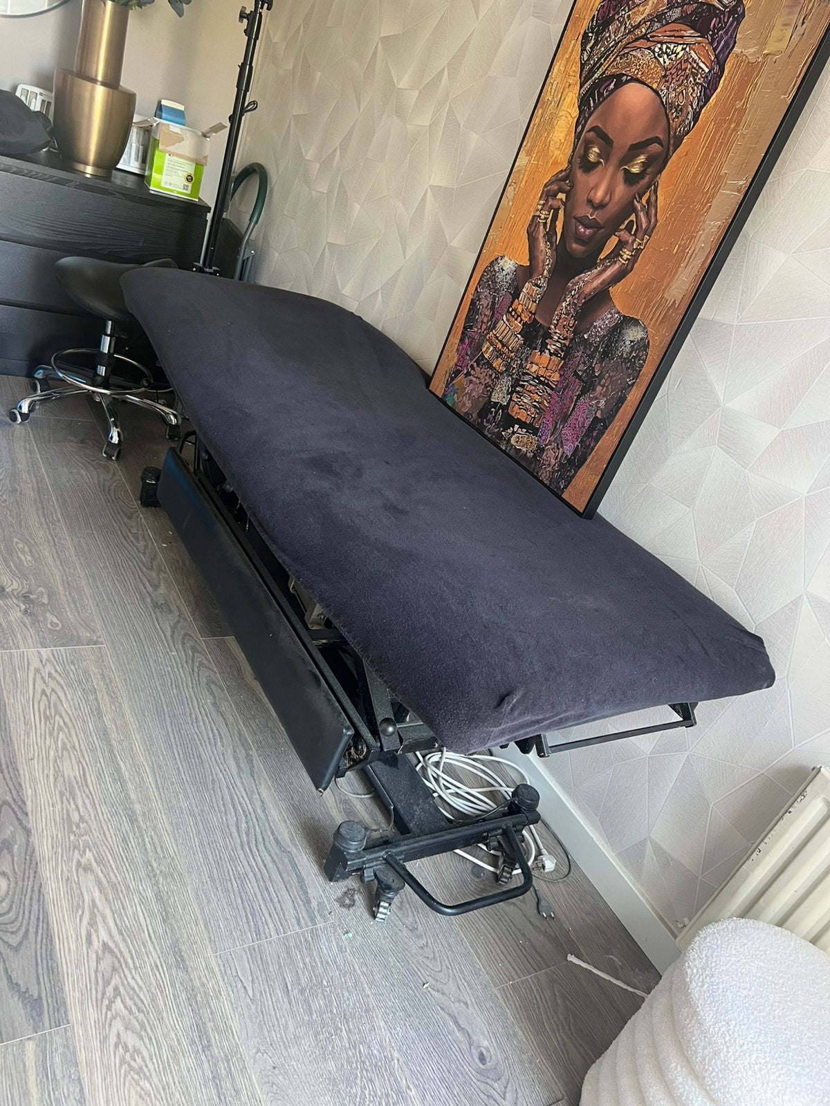 Elektrische behandeltafel, Ophalen of Verzenden, Zo goed als nieuw, Massagetafel
