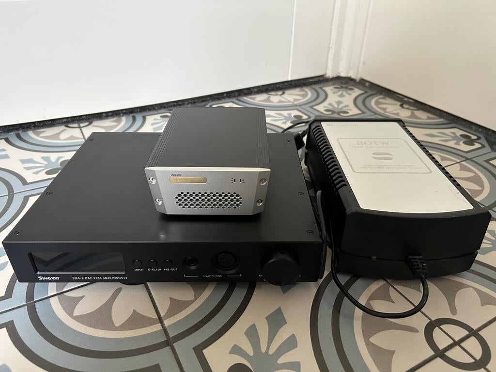 SOTM streamer + SBooster + Singxer DAC, Audio, Tv en Foto, Mediaspelers, Ophalen, Zo goed als nieuw