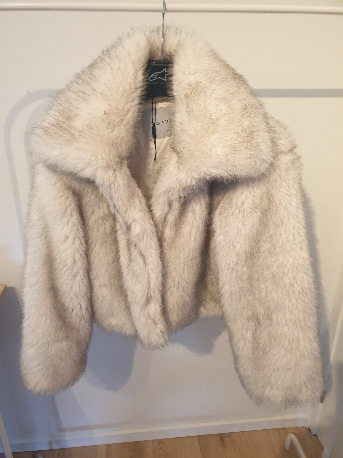Loavies faux fur jas, Verzenden, Wit, Maat 34 (XS) of kleiner, Loavies