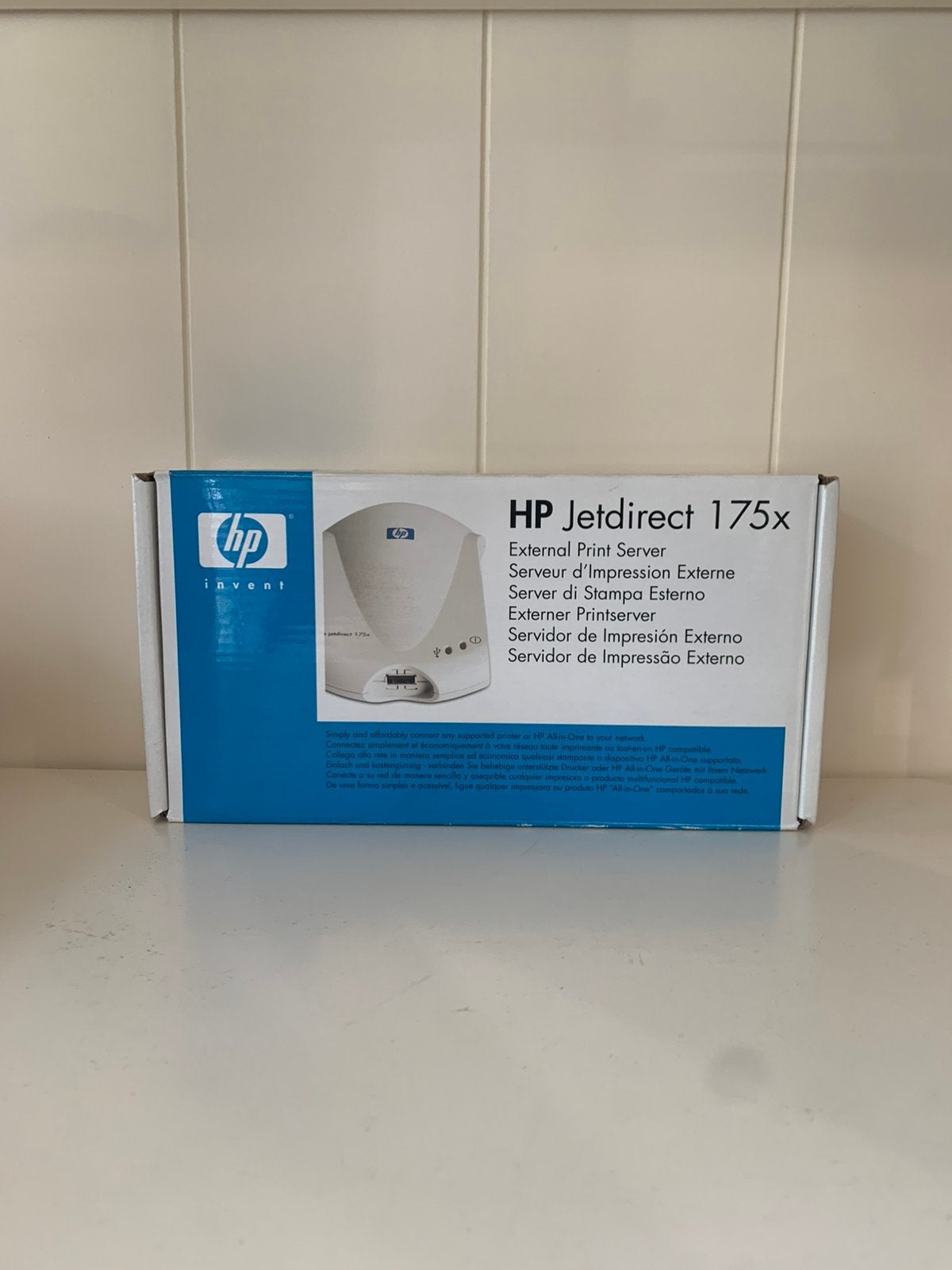 HP Jetdirect 175x externe print server, Ophalen of Verzenden, Zo goed als nieuw, Overige typen, HP