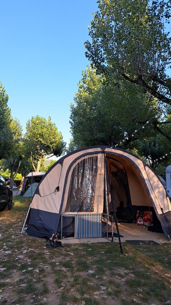 Bardani airwolf tunnel tent 340 T.C. opblaasbaar, Ophalen, Gebruikt, Tot en met 4
