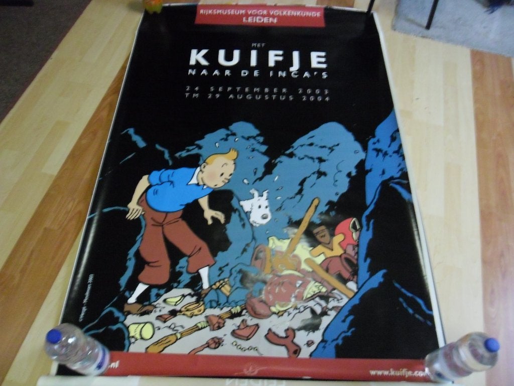 Kuifje posters, Ophalen, Kuifje, Gebruikt, Plaatje, Poster of Sticker