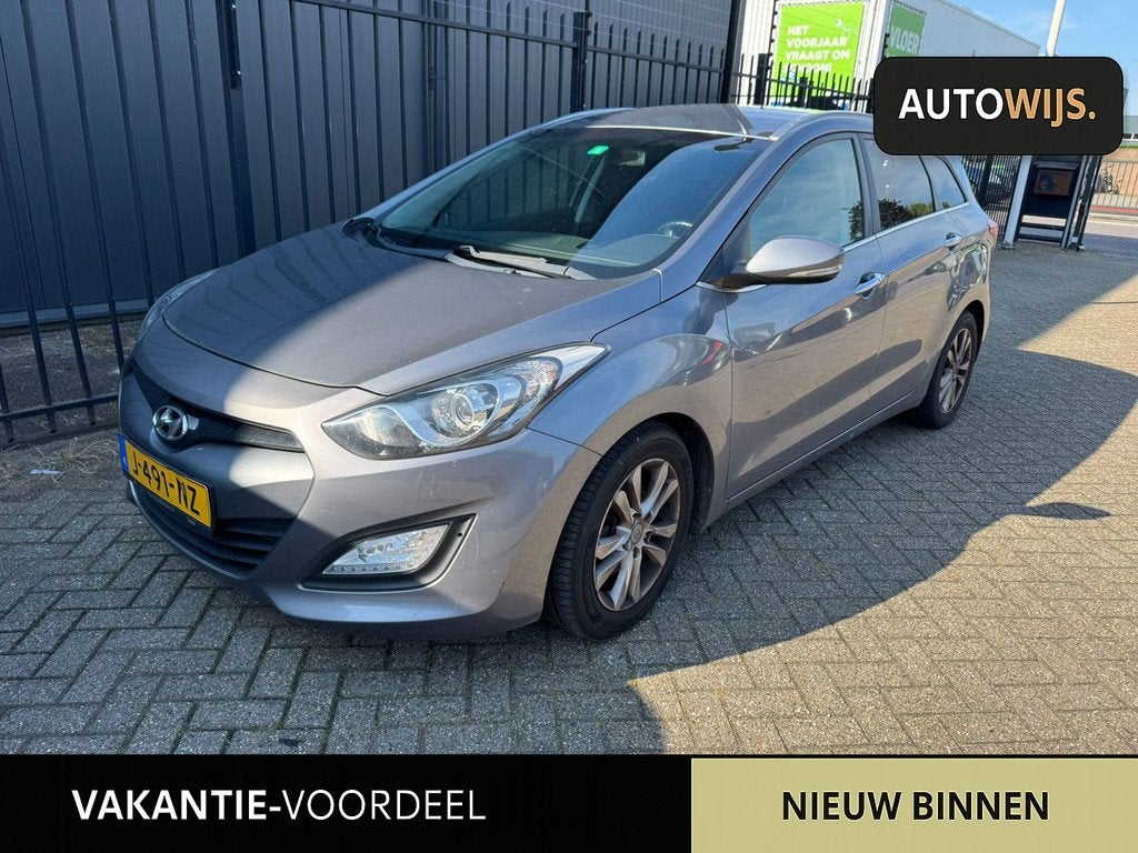 Hyundai I30 Wagon 1.6 GDI i-Vision|XENON|NAVI|HALF LEER|CLIM, Auto's, Hyundai, Bedrijf, Te koop, i30, ABS, Achteruitrijcamera