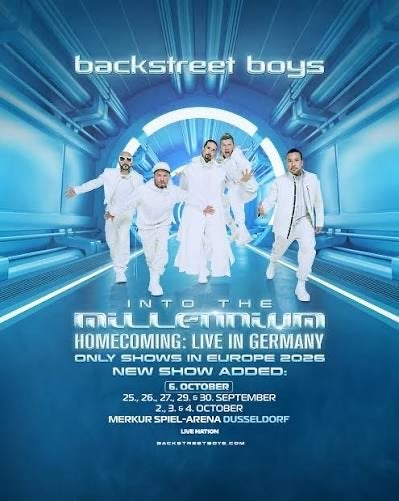 2 tickets Backstreet Boys 2 okt - Dusseldorf