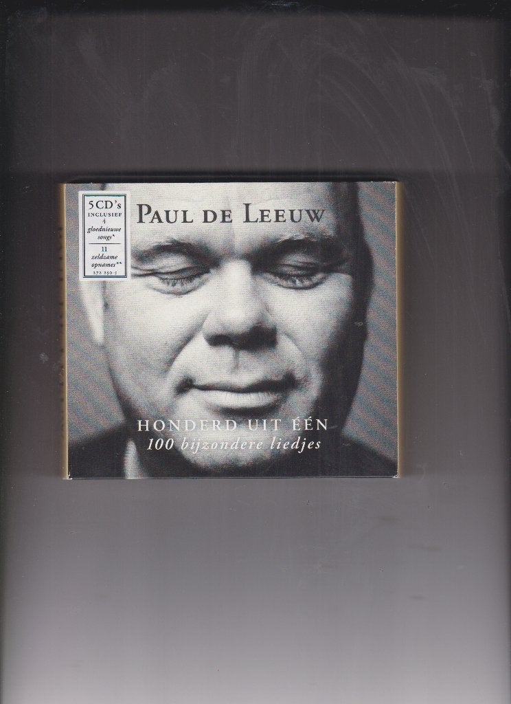Paul de Leeuw - 5 CD Honderd uit één., Verzenden, Gebruikt, Levenslied of Smartlap