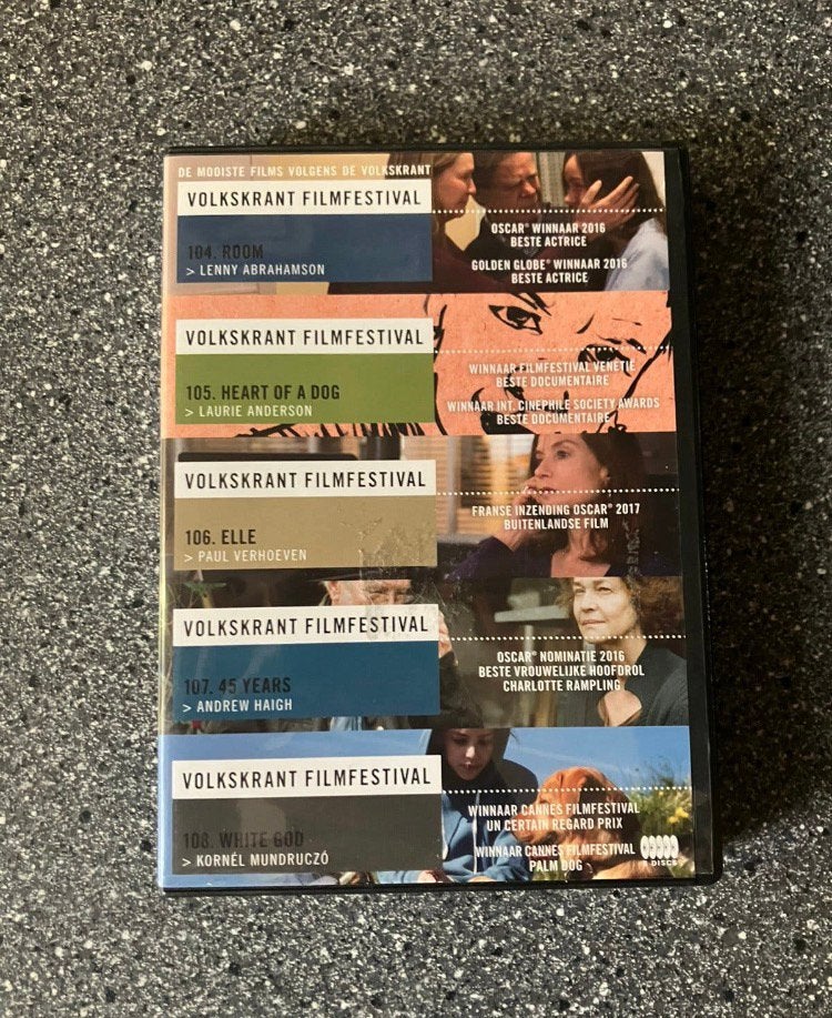 Volkskrant Filmfestival Box 5-Disc, Vanaf 16 jaar, Ophalen of Verzenden, Zo goed als nieuw, Overige gebieden