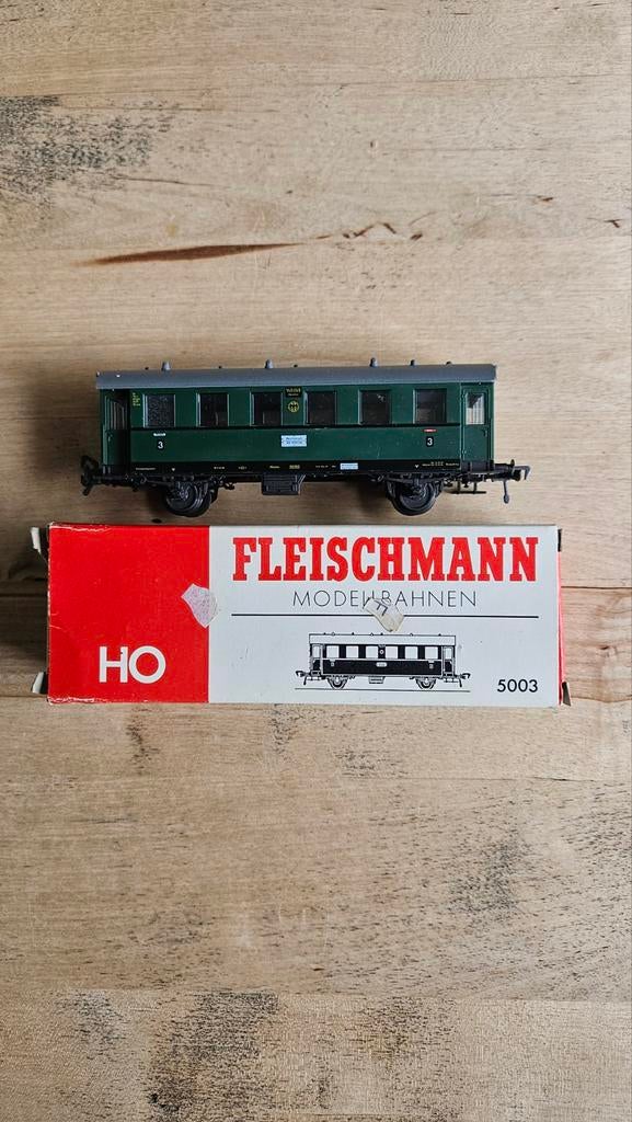 Rijtuigje van Fleischmann in doos., Ophalen of Verzenden, Gelijkstroom, Fleischmann