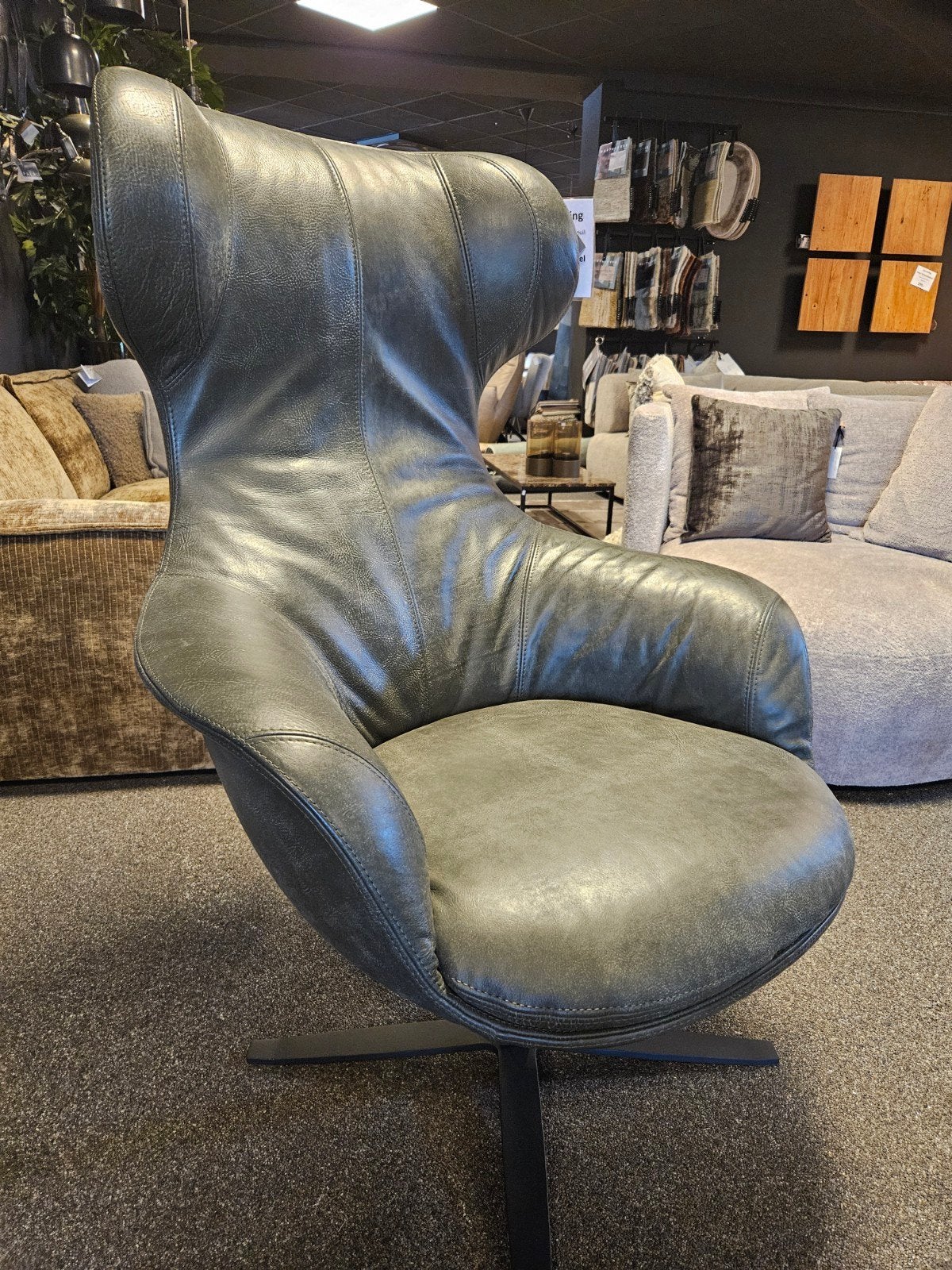 Draaifauteuil PEACHES het-anker opruiming, Verzenden, Nieuw, 75 tot 100 cm, 50 tot 75 cm