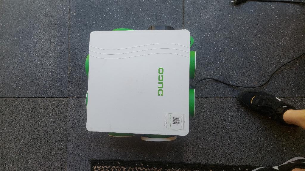 Ventilatiebox Duco silent connect, Ophalen, Gebruikt, Ventilator