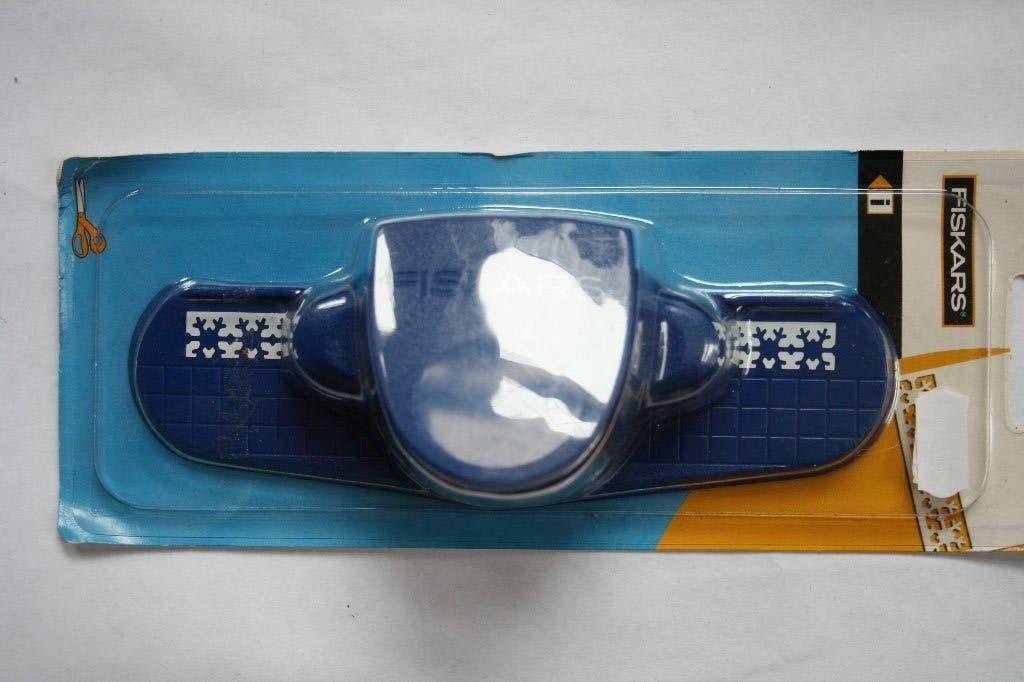 Fiskars rand ornament pons sneeuwvlok 1,2x5,4cm, Verzenden, Nieuw, Kerst, Pons of Mal