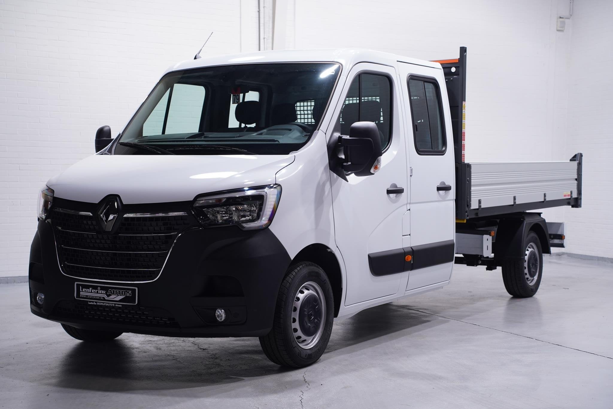 Renault Master 2.3 dCi 165 pk Kipper Dubbel Cabine 6-Zits Ai, Auto's, Voorwielaandrijving, Stof, Gebruikt, Renault