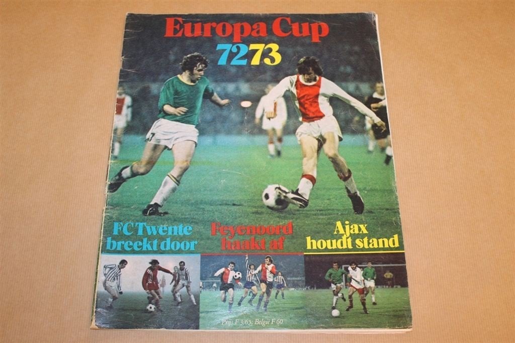 Grote special - Europa Cup 72 73 - Deel 1, Ophalen of Verzenden, Gebruikt, Buitenlandse clubs, Boek of Tijdschrift