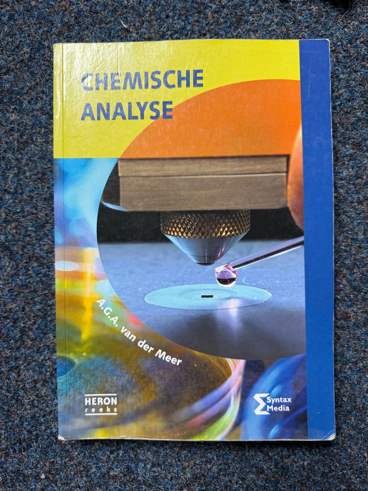 Chemishe Analyse - A.G.A. van der Meer (2018), Boeken, Ophalen of Verzenden, Beta, Zo goed als nieuw, MBO