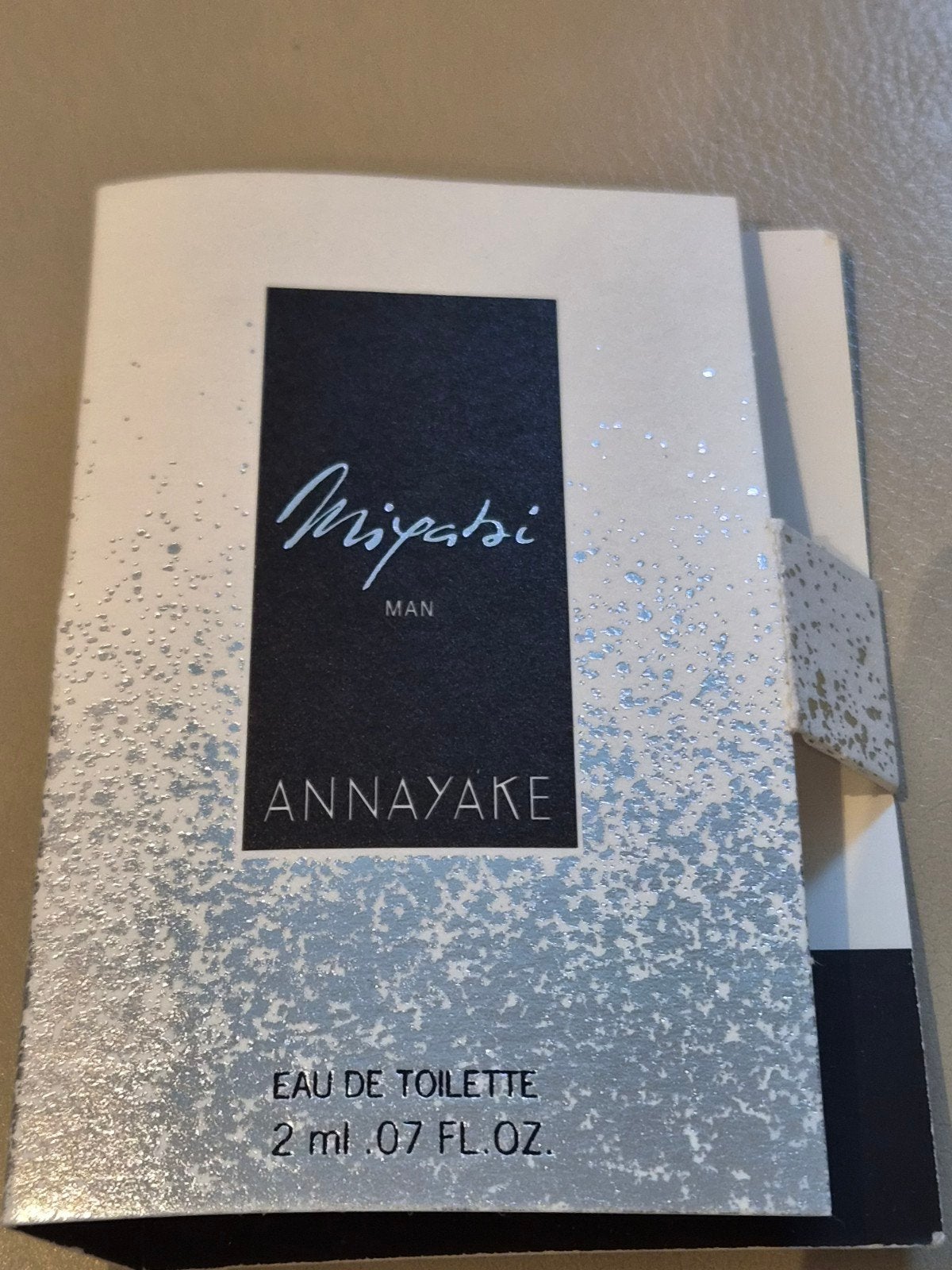 Annayake Miyabi Man Eau de Toilette - 2 ml sample, Verzenden, Nieuw