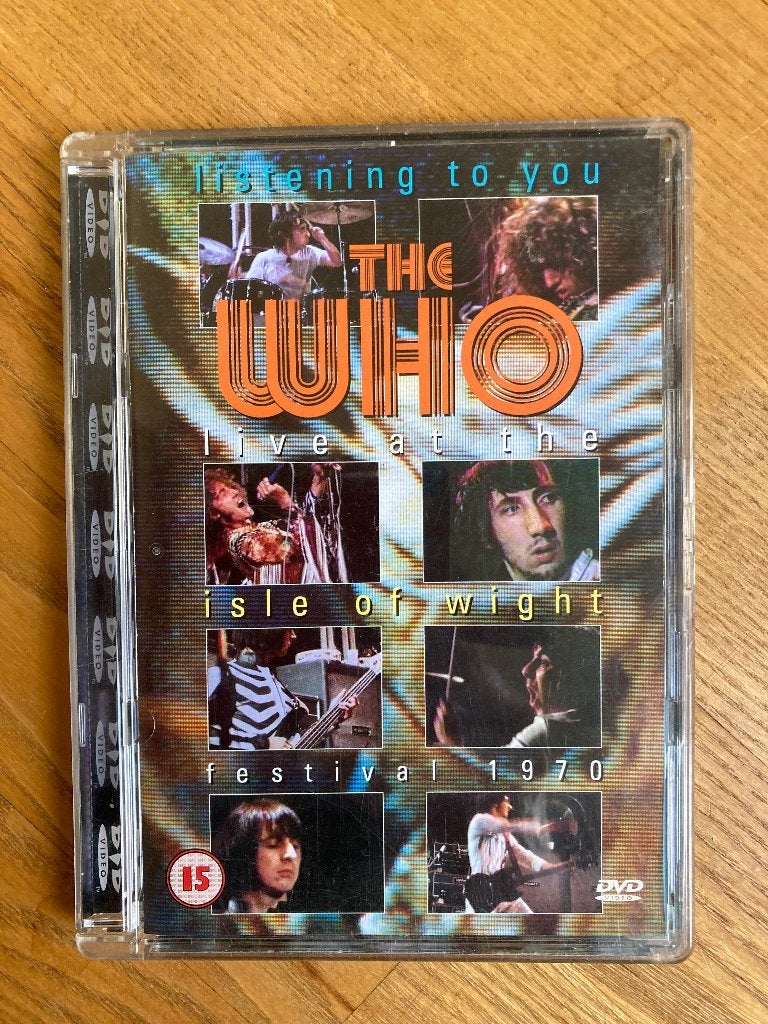DVD The Who - Live at the Isle of Wight festival 1970, Alle leeftijden, Ophalen of Verzenden, Zo goed als nieuw, Concert
