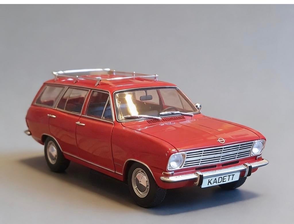 Opel B Kadett station whitebox 1:24, Ophalen of Verzenden, Zo goed als nieuw, Auto, Overige merken
